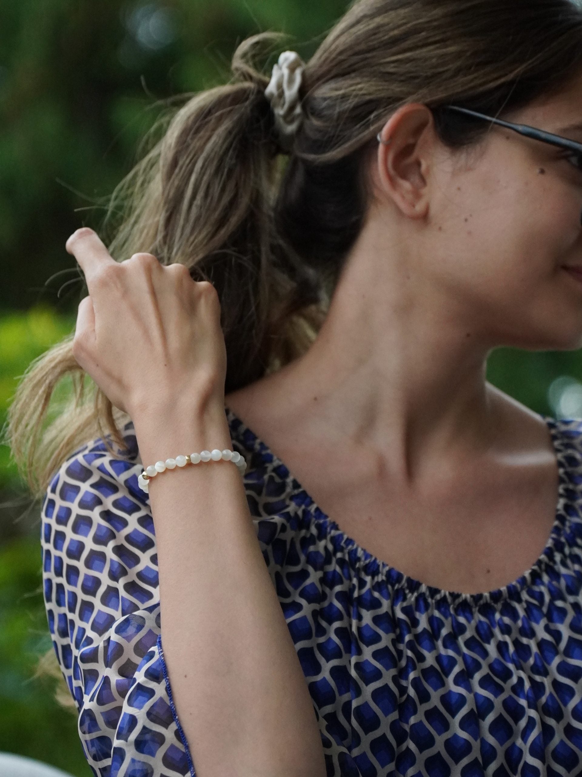Handmade Moonstone Bracelet